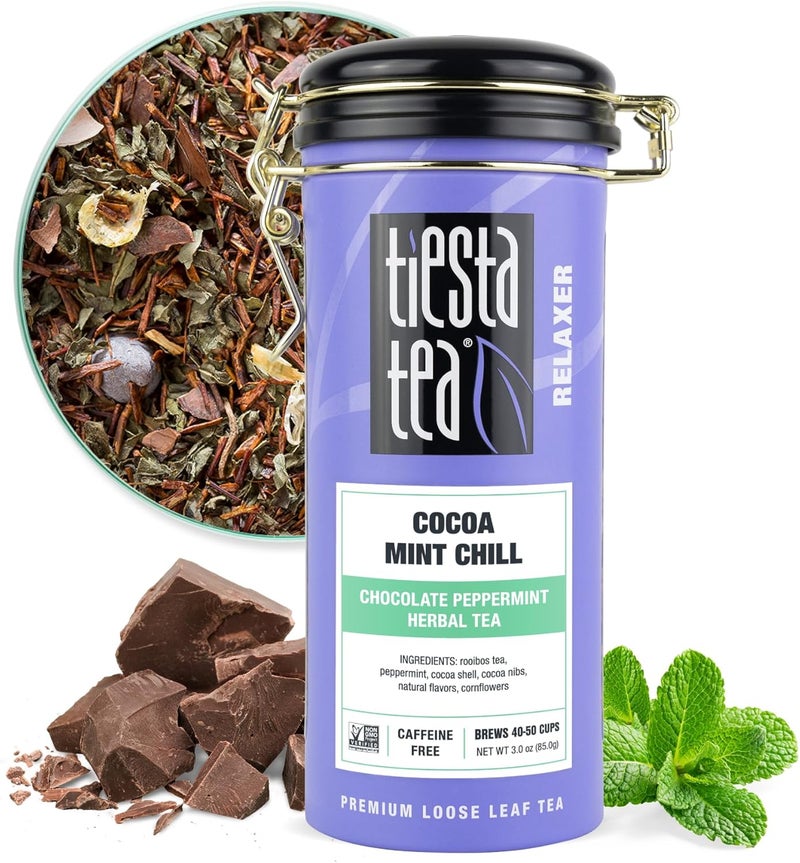 Tiesta Tea Cocoa Mint Chill Herbal Tea - Image 1